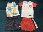 Zestaw koszulek i spodenek, stan bardzo dobry