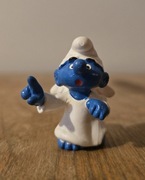 Peyo smerf smurf anioł figurka unikat model wycofany z 1984 r