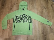 Bluza z kapturem 4F chłopięca zielona kieszenie na ekspres 158
