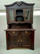 Kredens angielski palisander po renowacji .