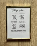 Instrukcja Instax złota ramka 15x20 cm