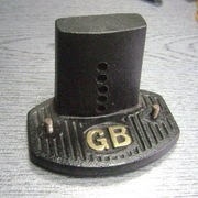 GB mocowanie gongu 5 strun:mechanizm,tarcza,wagi,sanki,skrzynia