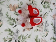 ATTRACTIVE buciki niemowlęce czerwony rozmiar 17