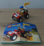 Lego Legoland 6518 Buggy + instrukcja, 100% komplet