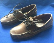 Buty żeglarskie CLARKS nr 7. Z naturalnej skóry.