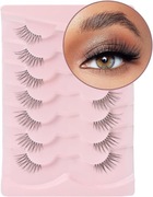 Sztuczne Rzęsy, Rzęsy na pasku 3 D, wielokrotnego użytku, Foxy Eye, 7 par