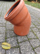 KOLANO kanalizacyjne 160/45°pomarańczowe