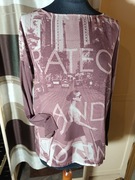 Delikatna bluzka we wzory ' miejskie '