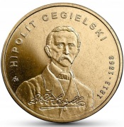 Moneta 2zł 200 rocznica urodzin - Hipolit Cegielski