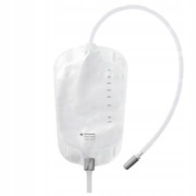 WOREK DO MOCZ 500 ML KARBOWANY DREN 50 CM ZAPINANY NA NOGĘ URLOGICZNY 1 SZT