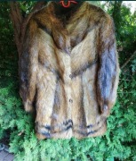 Futro naturalne beżowe z nutri 