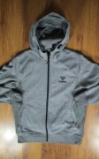 Bluza Hummel r. M szara zapinana męska z kapturem 