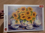 puzzle trefl SŁONECZNIKI 500
