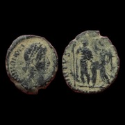 moneta Rzymska - Victorious Constantinople - HONORIUS 395r