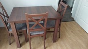 Stół kuchenny + 4 krzesła 