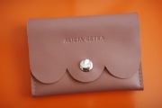 Alicja Getka Lab Portfel skórzany Cloud MINI Cocoa Rose
