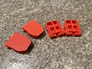 Komplet 4szt. Klipsy boczne do Festool CTL Midi Mini