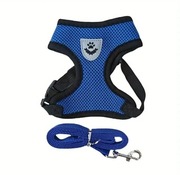 LEKKIE SZELKI DLA MAŁEGO PSA KOTA + SMYCZ rozm. M