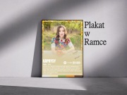 Plakat sanah kaprysy w ramce 42x30