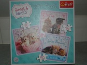 Puzzle z kotkami 3 w 1 TREFL