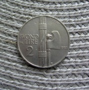 Włochy 2 Liry 1923r