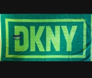 Ręcznik Plażowy Logo DKNY duży Zielony 