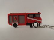 Brelok Strażacki3D Scania P370 Szcześniak 