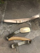 Pasek damski bez zlota klamra poshmark L,AIGLON gratis vintage 