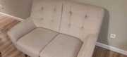 Sofa SCANDI 2-osobowa beżowa - jak nowa