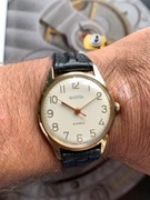 Zegarek Wostok 34mm w ladnym stanie sprawny  pozlacany 