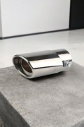 Uniwersalna nakładka tłumika wydechu końcowego tłumika chrom tiuning