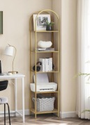 Regał na książki, regał do przechowywania, 5-poziomowy Vesagle