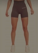 Spodenki getry szorty bezszwowe Beastpink szare M