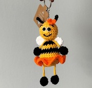 Pszczółka brelok pszczoła zawieszka do kluczy do plecaka do auta 