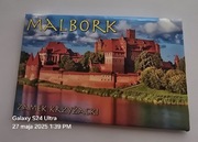 Magnes na lodówkę MALBORK Zamek Krzyżackiw Malborku(15) ZAKON KRZYŻACKI.