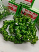 Obrączki dla gołębi PZHGP Polska 2018 FCI z kartami własności