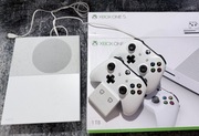Xbox One S 1TB z napędem + 2 oryginalne pady | 100% sprawny