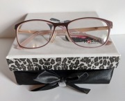 Piękne Oryginalne oprawki damskie Morgan pudrowy róż Nowe