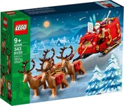 NOWE LEGO 40499 - Sanie Świętego Mikołaja