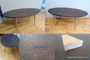 stolik kawowy owal 120x60x47