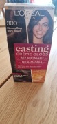 Farba Loreal casting creme bez amoniaku. Ciemny brąz 