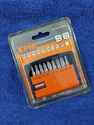 EPM zestaw bitów torx do wkrętarki plus przedłużka