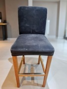  hokery barowe granatowe