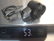 Axa mini Lampka rowerowa przód na prądnicę w piaście