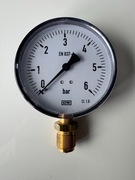 Manometr próżniowy KFM do 6 bar 100 mm