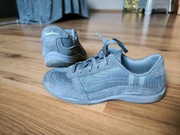Skechers półbuty sneakersy 36 szare zamsz skóra memory
