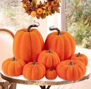 ZESTAW 8 SZTUK DYŃ – JESIENNE DEKORACJE DO DOMU I NA HALLOWEEN