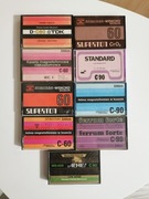 Stare kasety magnetofonowe Stilon Superton vintage retro PRL