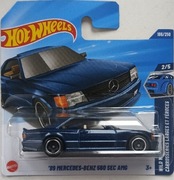 Hot Wheels 2025 '89 MERCEDES-BENZ 560 SEC AMG 186/250 NAJSZYBSZA WYSYŁKA