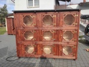 Klatka dla królików drewniana , boks dla królika drewniany, króliczok